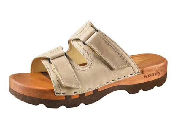 Roman Herren Clog woody® Panna